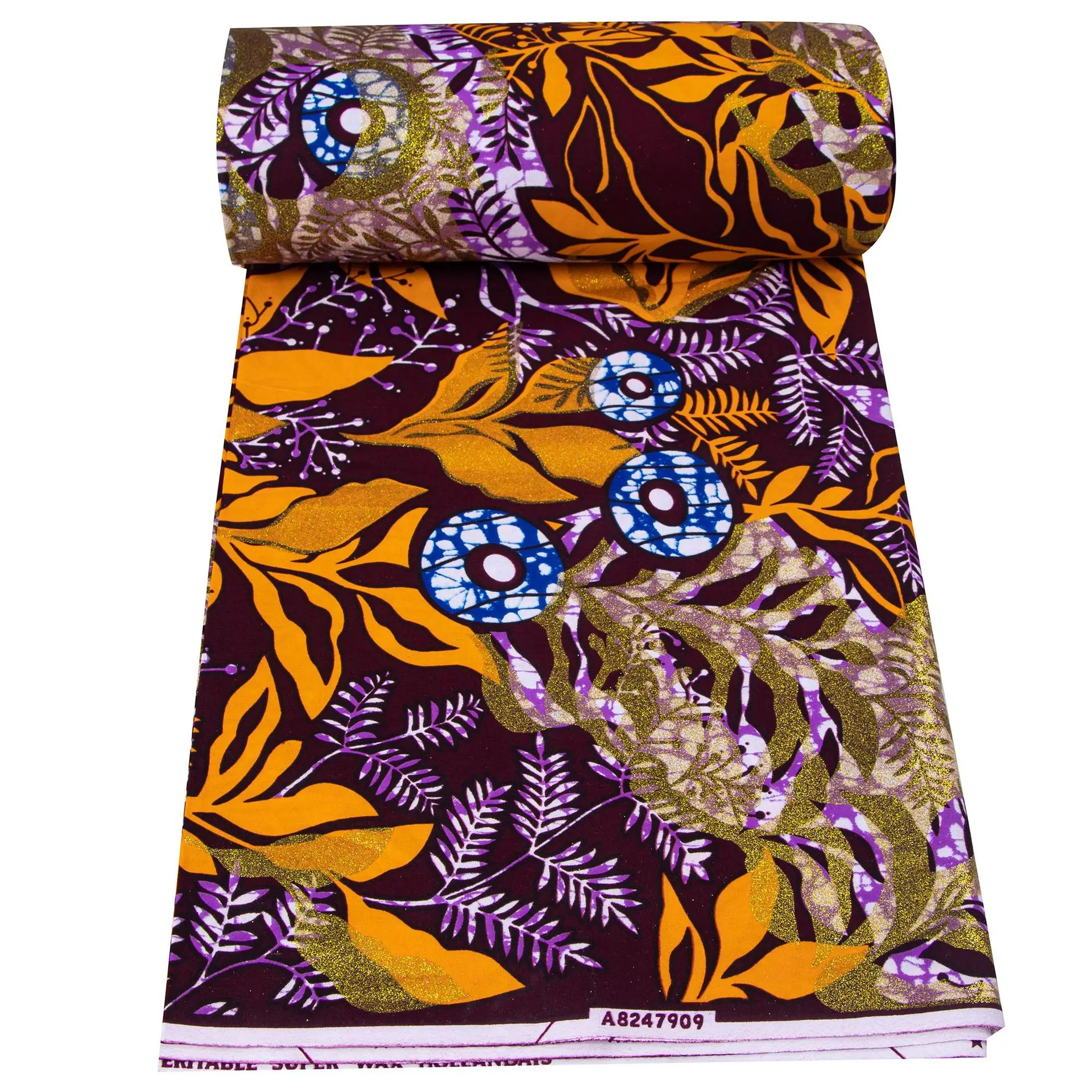 

Африканская ткань VL Holland с супервосковым принтом, новый стиль, Анкара, ткань, Гана, восковая хлопковая африканская ткань с принтом