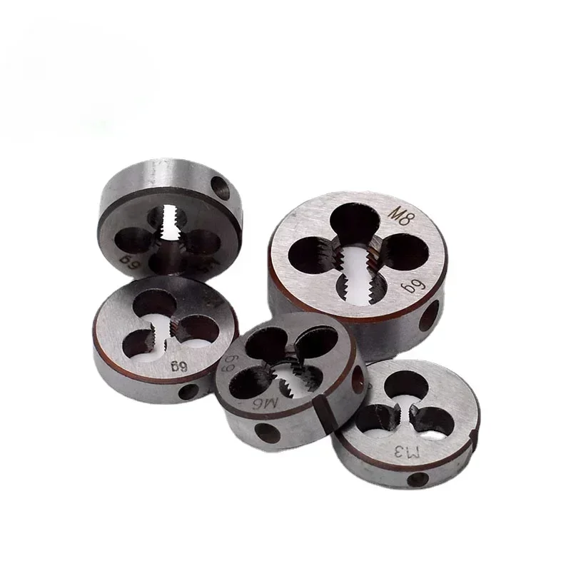 

6542-HSS Thread Round Die NPS NPT Z 1/16 1/8 1/4 3/8 1/2 5/8 3/4 7/8 1 2 Threading Dies Tool