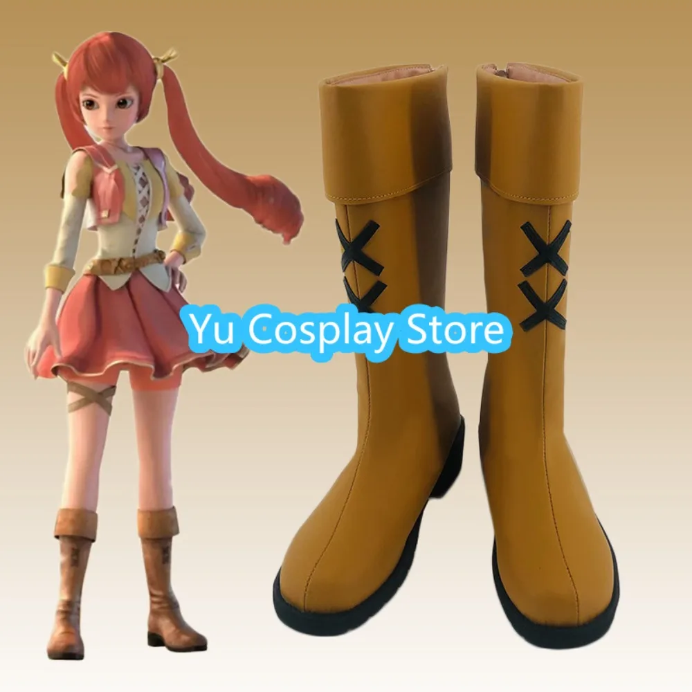 

Yu Косплей Магазин Philo Обувь для косплея Аниме Конвенция Представление Аниме Обувь для косплея Сапоги Костюмы на Хэллоуин Реквизит