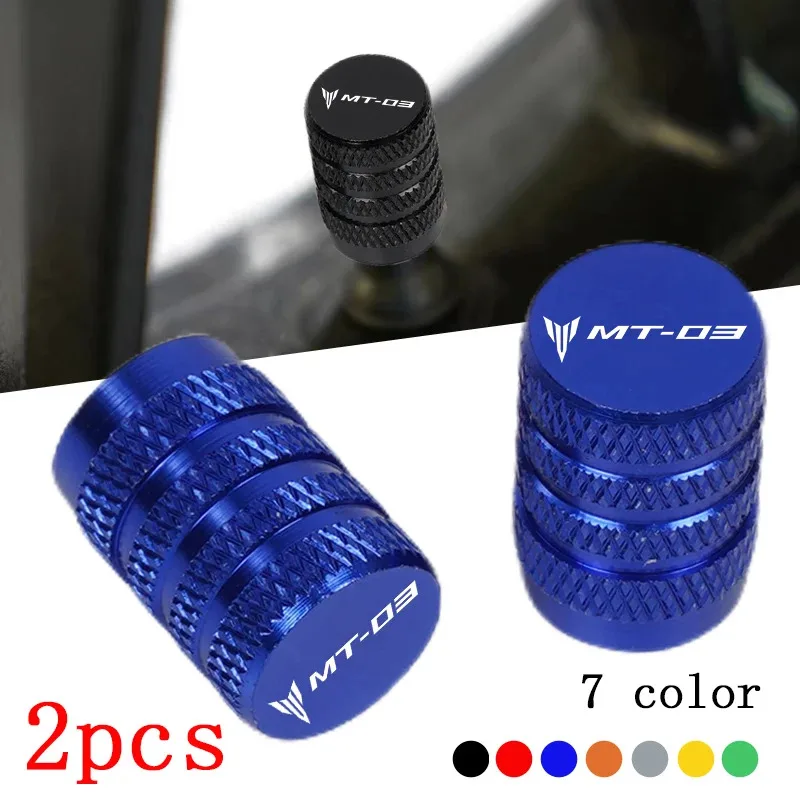 

2pcs Motorcycle Tire Valve Air Port Stem Cover Cap Plug For Yamaha MT03 MT-03 MT 03 2015 2016 2017 2018 2019 2020 2021 2022