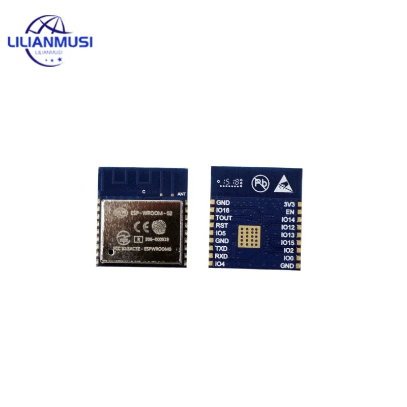 10pcs Espressif’s official ESP8266 serial port WiFi ESP-WROOM-02 WROOM-02D WROOM-02U 2/4M 16/32mbit