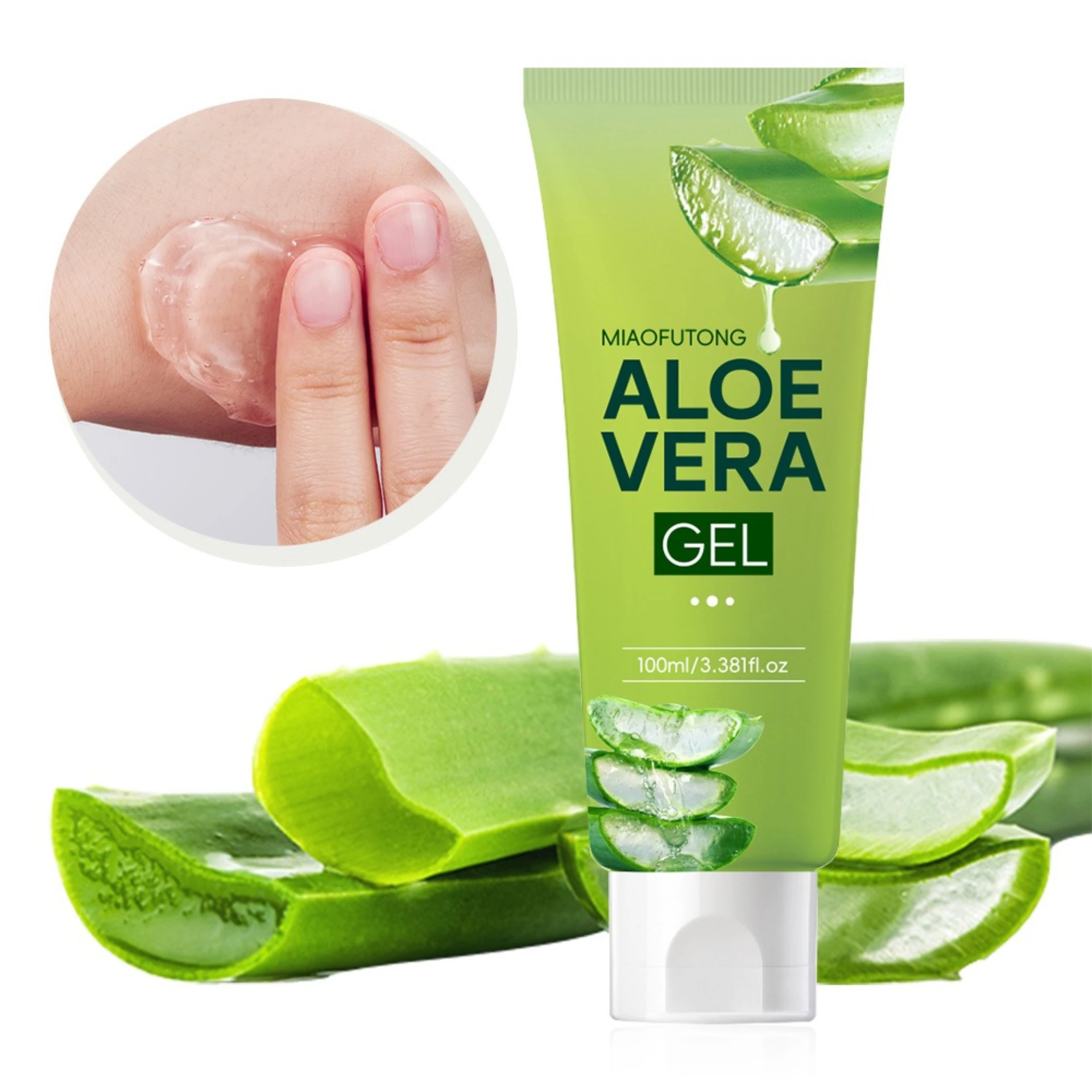 Aloe Vera Gel Facial Facial Moisturizing Post-sun Repair Brightening Moisturizing and hydrating Rejuvenation Soothing Skin Care