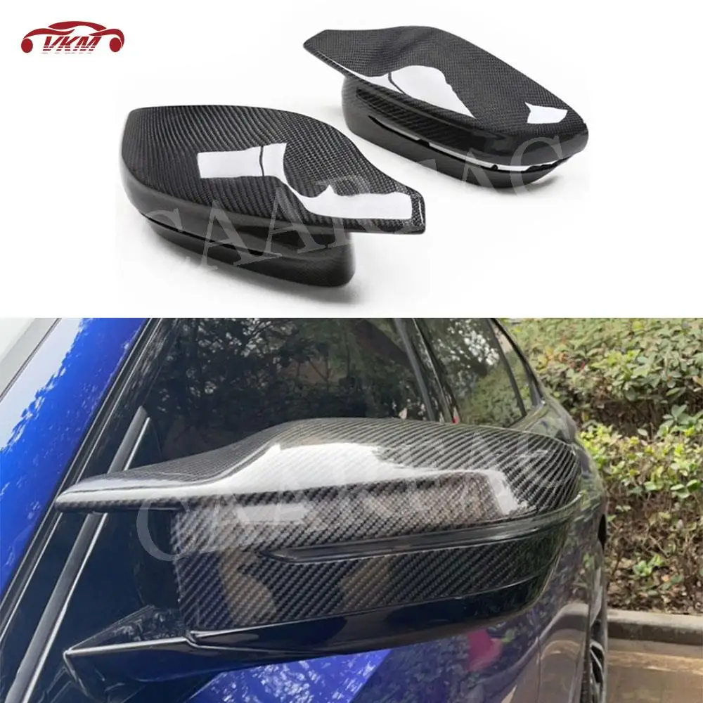 

Carbon Fiber Material Rearview Mirror Cover For BMW 3 5 6 7 8 Series G11 G12 G14 G15 G16 G20 G21 G30 G31 2020 UP M style