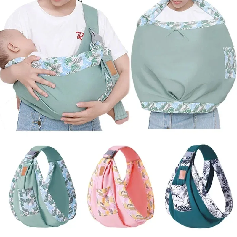 Baby Wrap Newborn Sling Dual Use Infant Nursing Cover Carrier Mesh Fabric Breastfeeding Carriers Up Baby Carrier Backpack