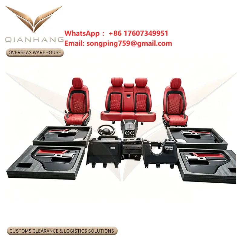 W463 to W465 3.0 Style Full Interior Conversion Upgrade Kit for G Class  RHD Dashboard Door Panel Seat