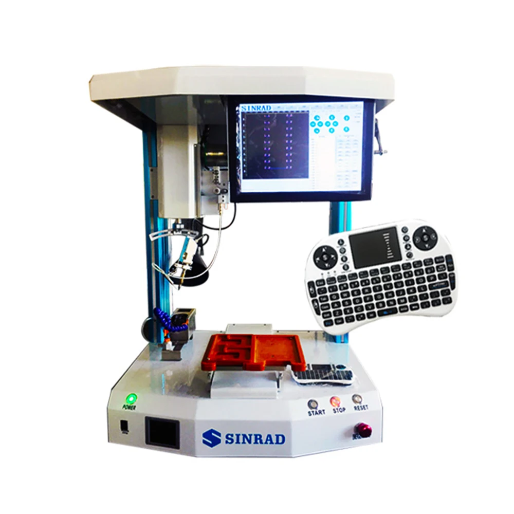 Robotic Soldering Automatic Desktop 4 Axis Soldering Robots Soldering Machine for PCB USB Cable Battery