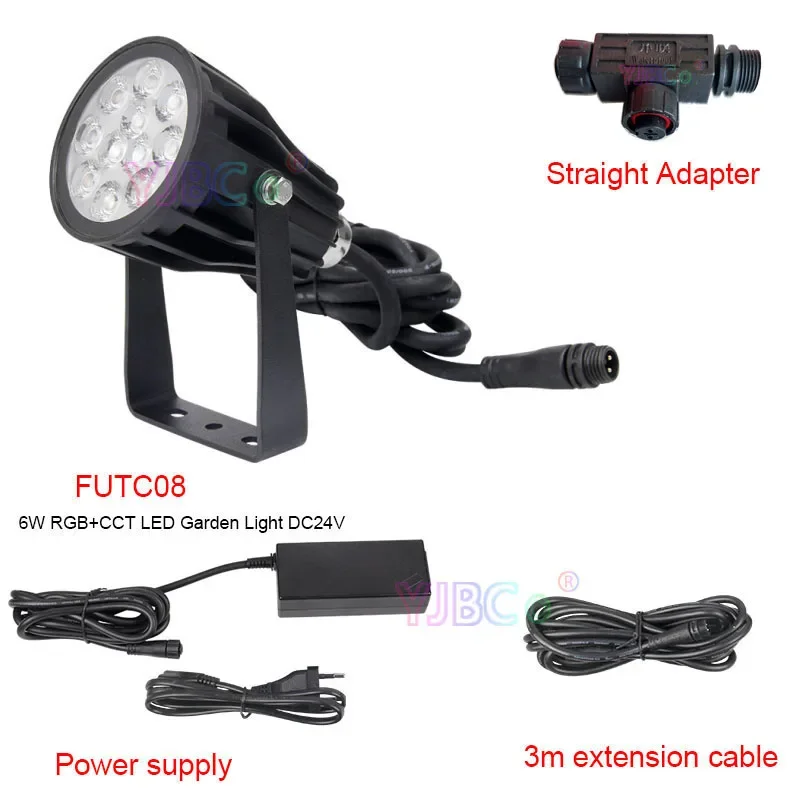 

Miboxer FUTC08 RGB+CCT 6W LED Garden Light DC24V IP66 Waterproof led Outdoor lamp Garden Lighting