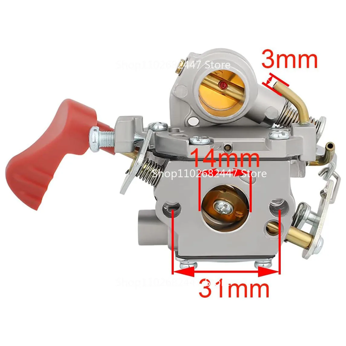 

C1M-W44 Карбюратор PP338PT PP033 PP133 PP333 Карбюратор триммера