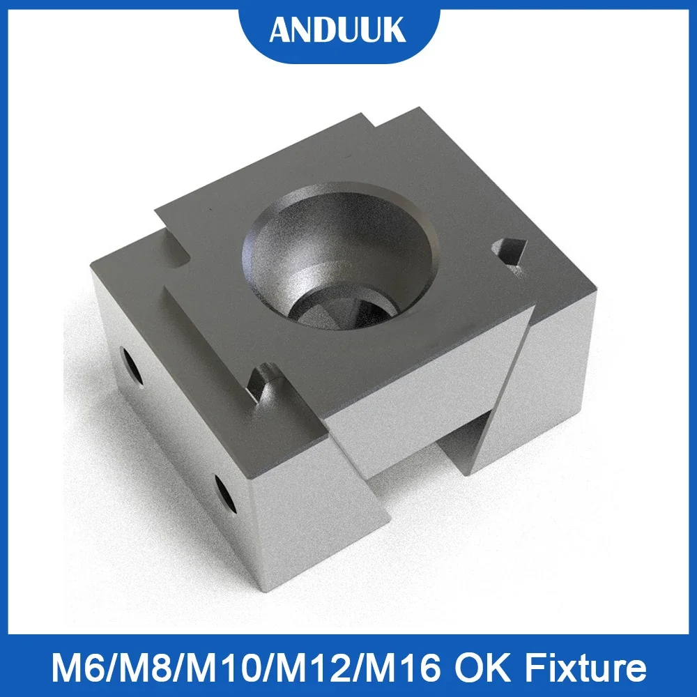 

M6 M8 M10 M12 M14 16 Ok Fixture Wedge Expansion Machine Tabletop Adjustable Side Fixed Clamp Sculpture Carving Tool Model Figure