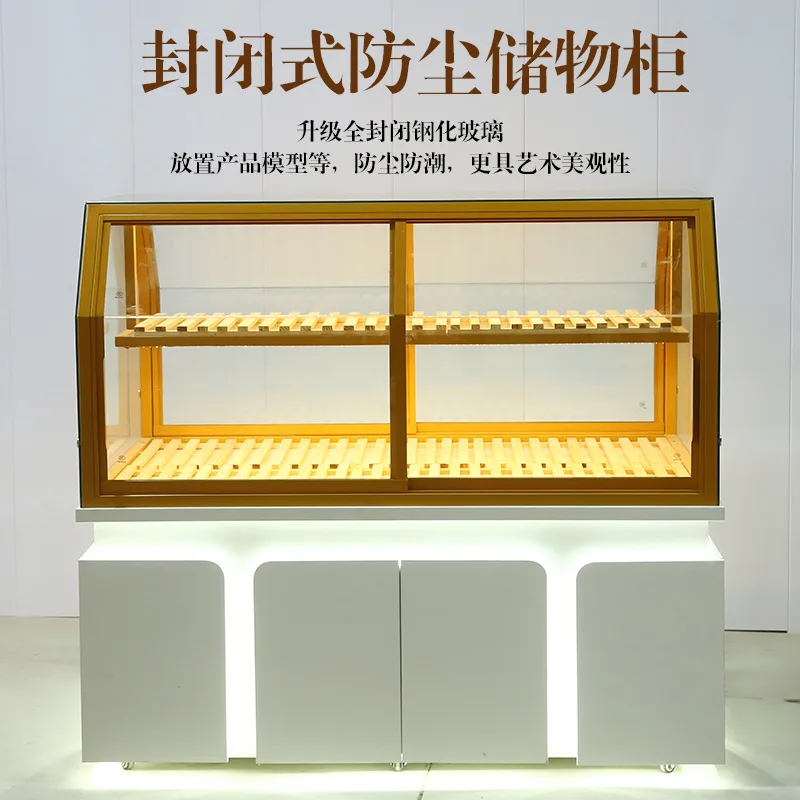 Bread Cabinet Right Angle Arc Cake Display Cabinet Refrigerated Cabinet West Point Baking Mousse Bread Fresh-keeping