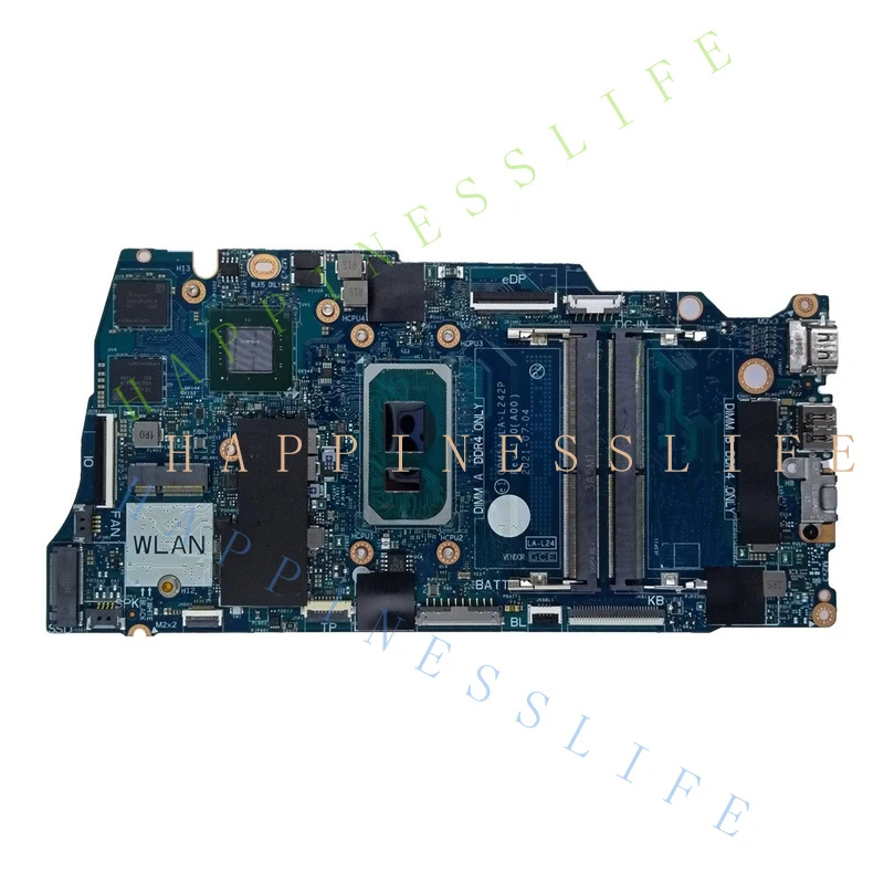 Y... 0TN0C6 LA-L242P For Dell Inspiron 15 3511 Laptop Motherboard i7-1165G7 MX350 2G