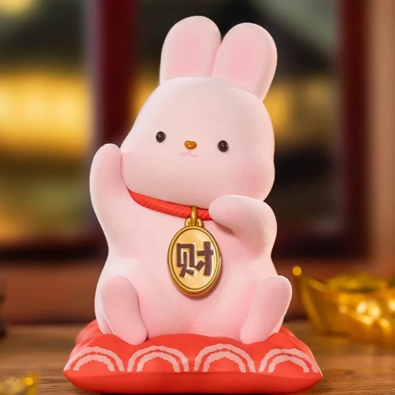 Good Luck Wealth Wealthy Rabbits Desktop Decorations Halloween Gifts Home Dolls Rabbits Trendy And Cute Models Animal Han