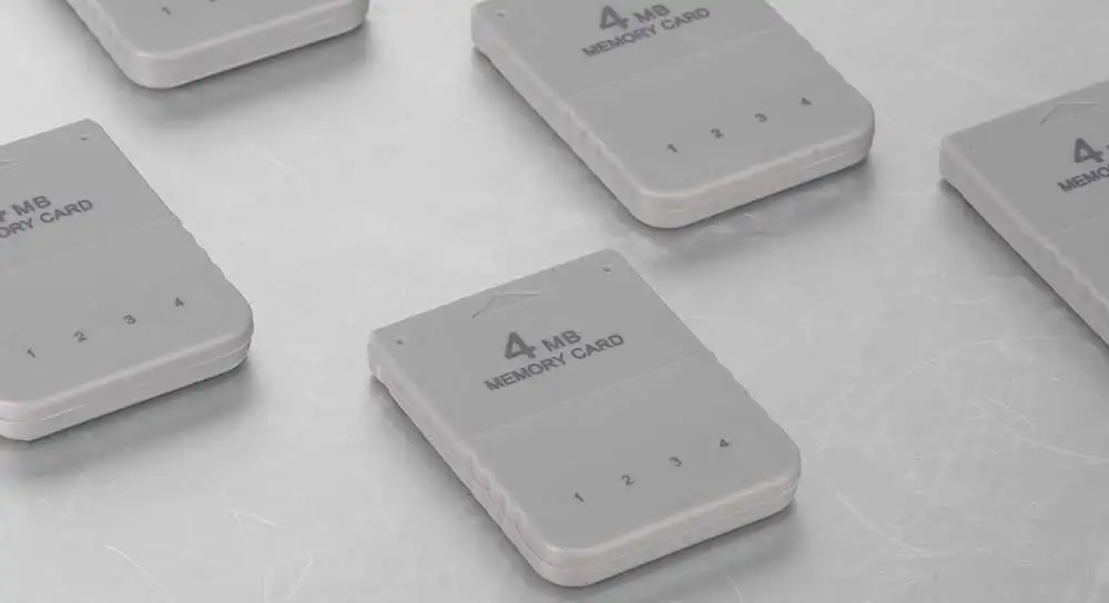 BlueRetro 1PC/2PC 4M Memory Card For PS1 Save Game Card For PlayStation1 PS One Game Consoles Data Saving Progress Memory Card