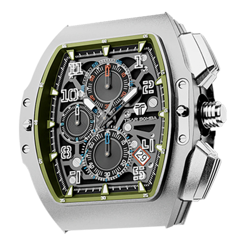 TSAR BOMBA TB-8214 Interchangeable Quartz Watch Head