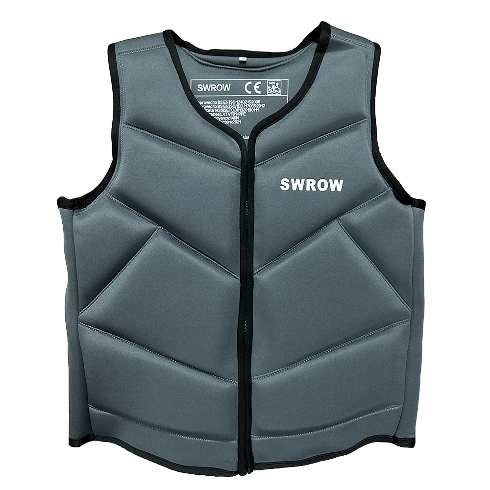 Giubbotto di salvataggio in Neoprene adulti Surf giubbotto di salvataggio sci barche a motore Kayak zattera per barche gilet da pesca nuoto gilet