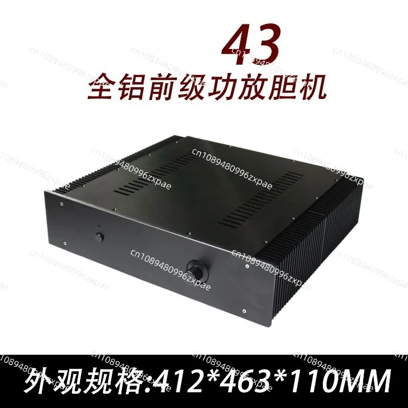 All Aluminum Class A Tube Amplifier Chassis Audio Preamplifier Housing For HiFi Audio Equipment