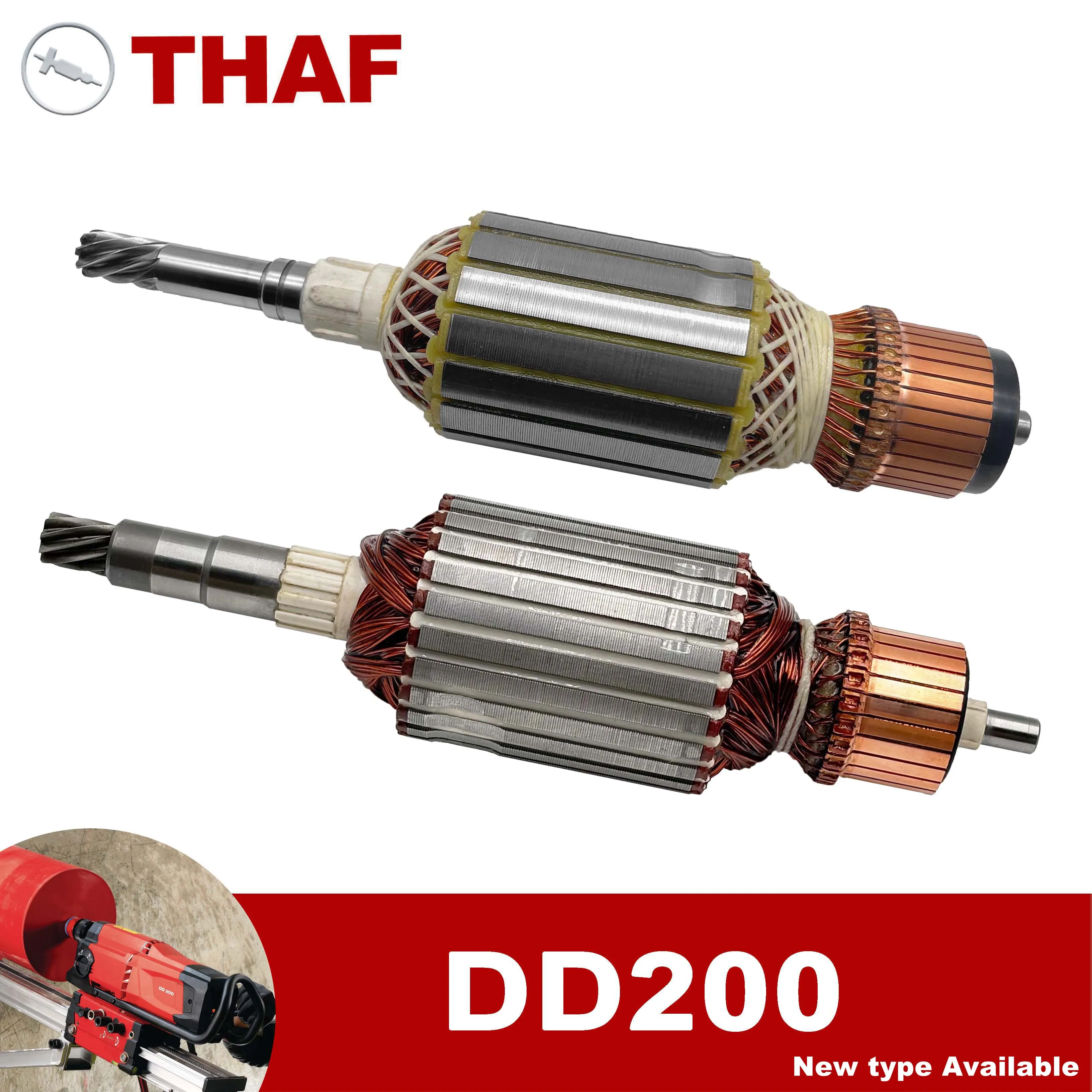 

AC 220V 240V DD200 Armature Rotor For HILTI Drill Spare Parts Power Drill DD 200
