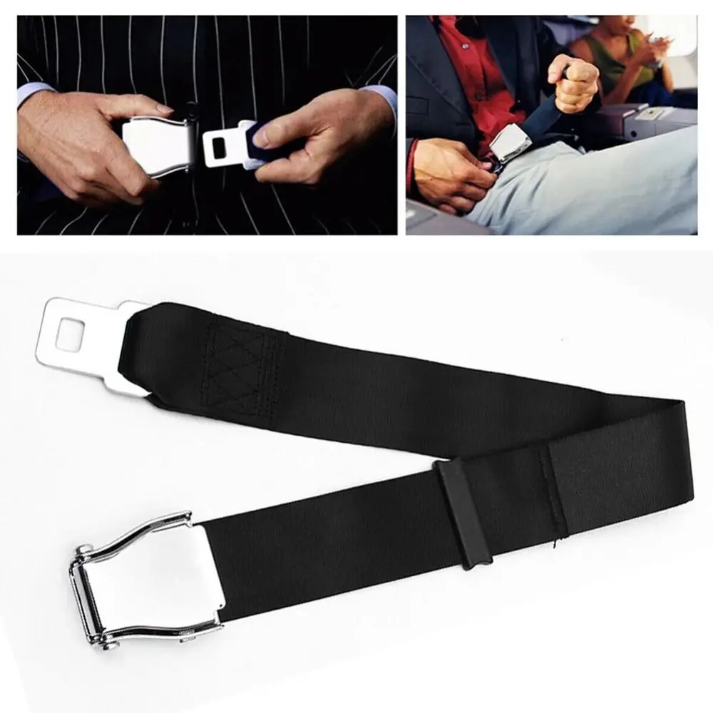 

Adjustable Safety Belt Retractable 2 Point Extension Strap Amusement Equipment Seat Extended Lengthened Aircraft Buckle Car