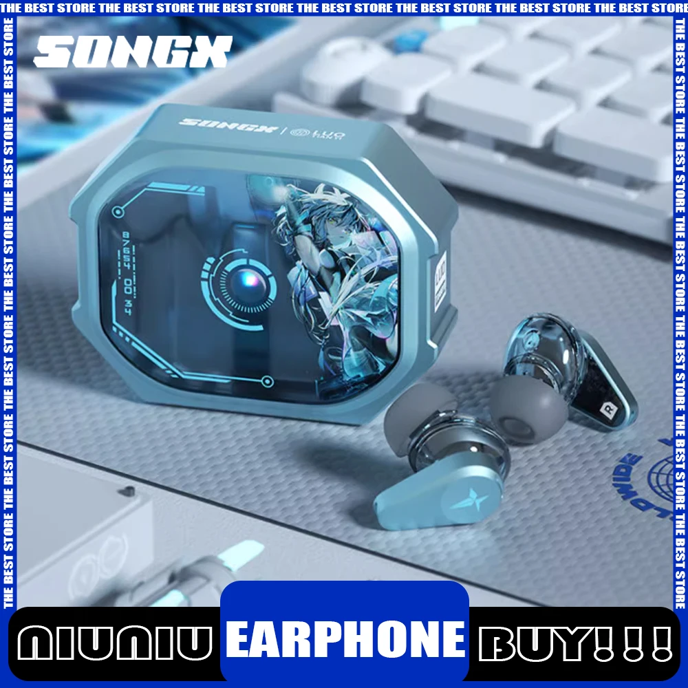 

Songx Vsinger Earphone Bluetooth Joint Model Noise Cancellation Wireless Earphones Hifi Sound Aluminum Alloy Shell In-Ear Gifts