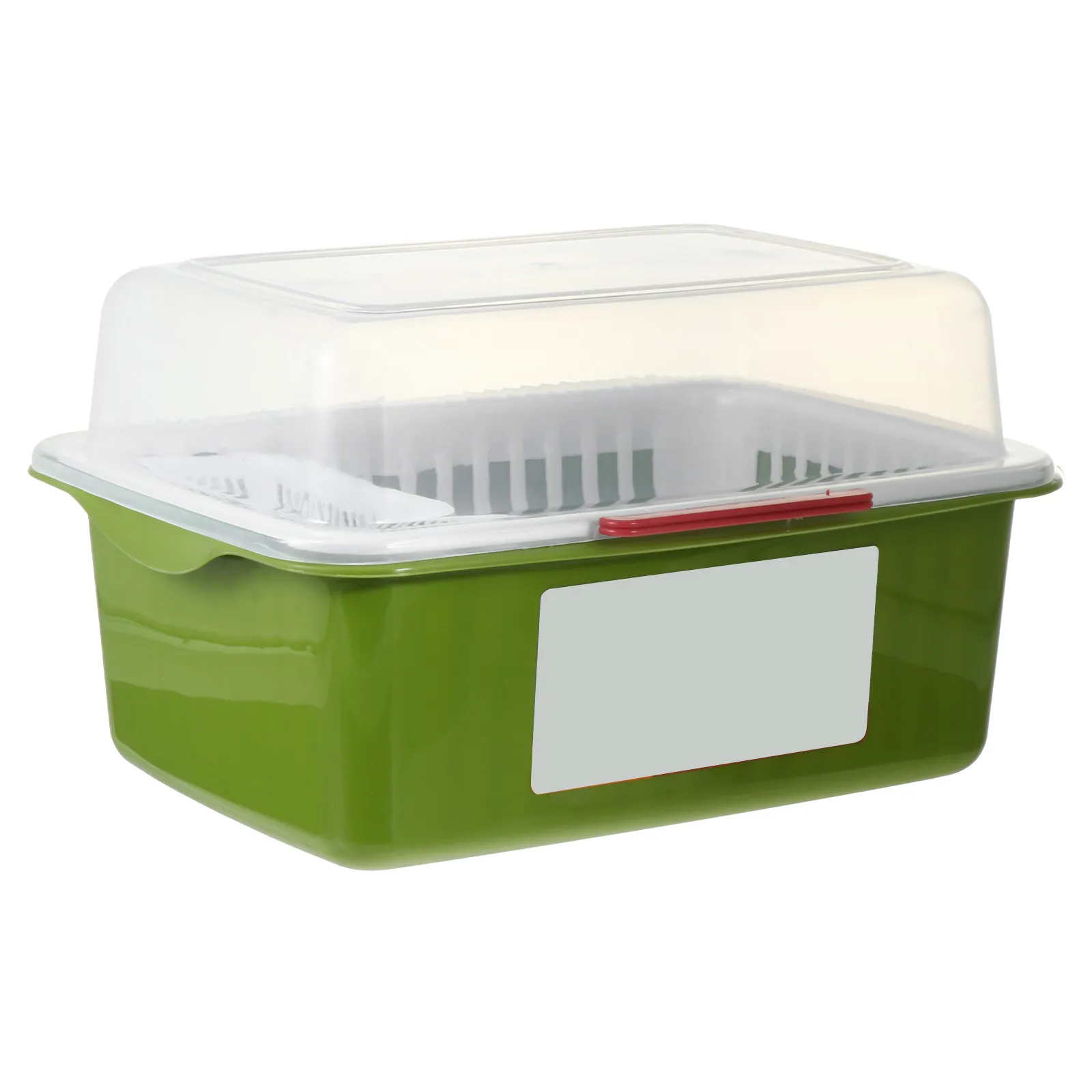 1Pcs Milk Bottle Draining Box Clamshell Design Portable Baby Bottle Storage Holder Tableware Storage Rack Kitchen Drying