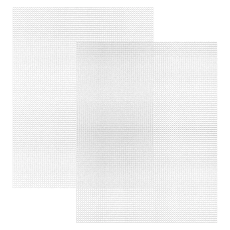 

7 Count Plastic Mesh Canvas Sheets For Embroidery, Acrylic Yarn Crafting,Crochet Projects And Make Aquarium Dividers-ABSW