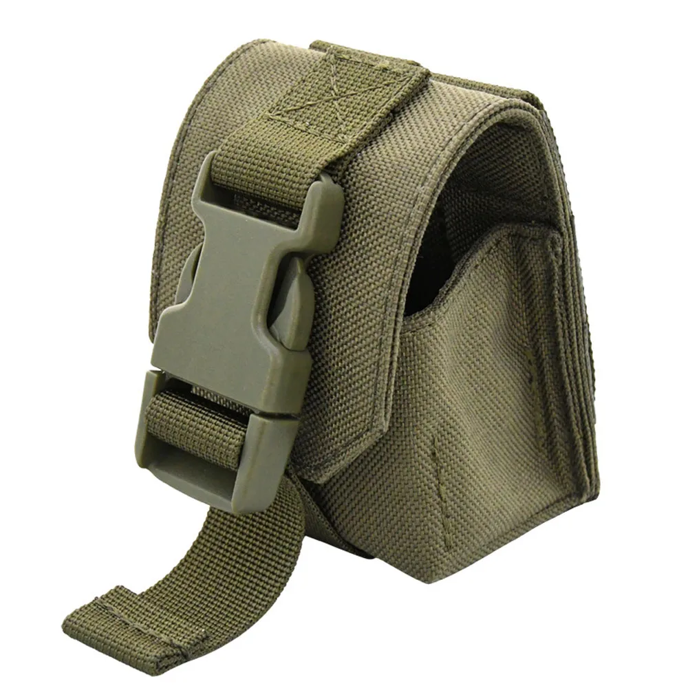 Tactical Hand Grenade Bullet Pouch Molle Grenade Small Waistpack Hunting Airsoft Grenade Pouch Equipment Kit Smoke Grenade bag