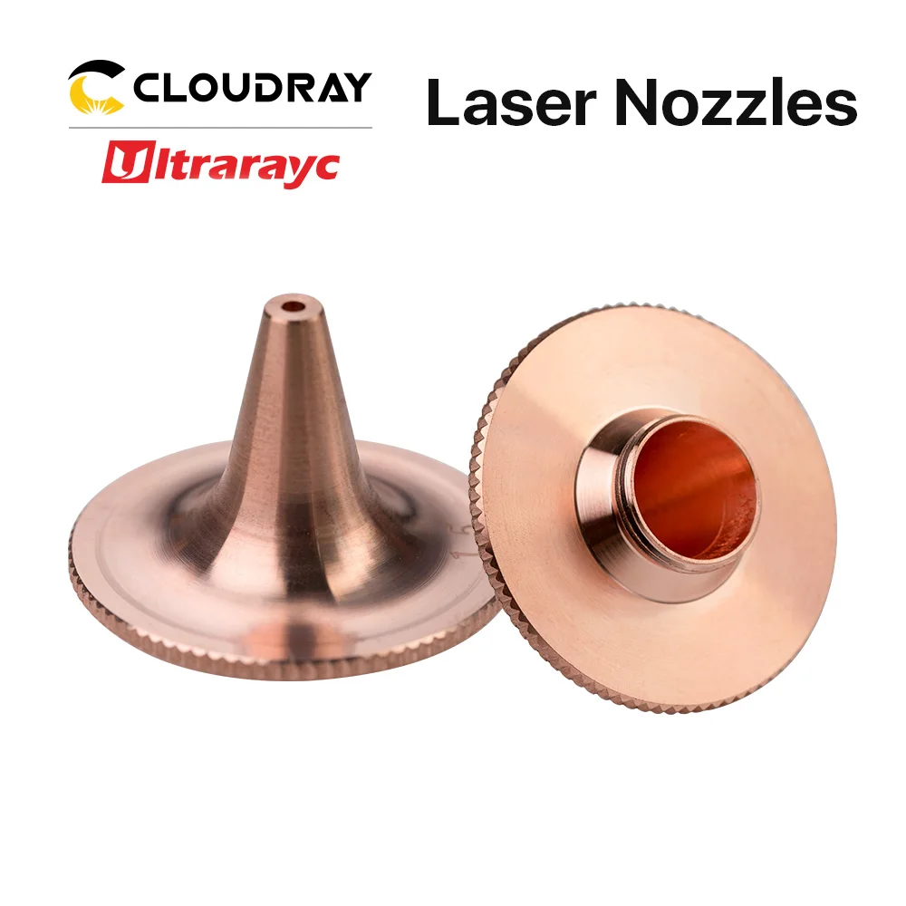 Ultrarayc for Precitec D Type Fiber Laser Cutting Nozzle Single Layer D28 H15 M11 Caliber 1.0-2.5mm for Fiber Laser Cutting Head