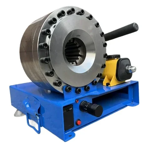Portable Manual Hydraulic Hose Crimping Machine Mini Hose Crimper Tool for High‑Pressure Hydraulic Rubber Hose Fitting