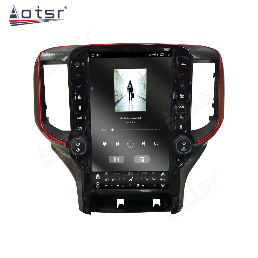 Android 11 Car Media Player Car Radio GPS Navigation Audio Stereo Dodge Big Ram 2016-2020 13.6 inches