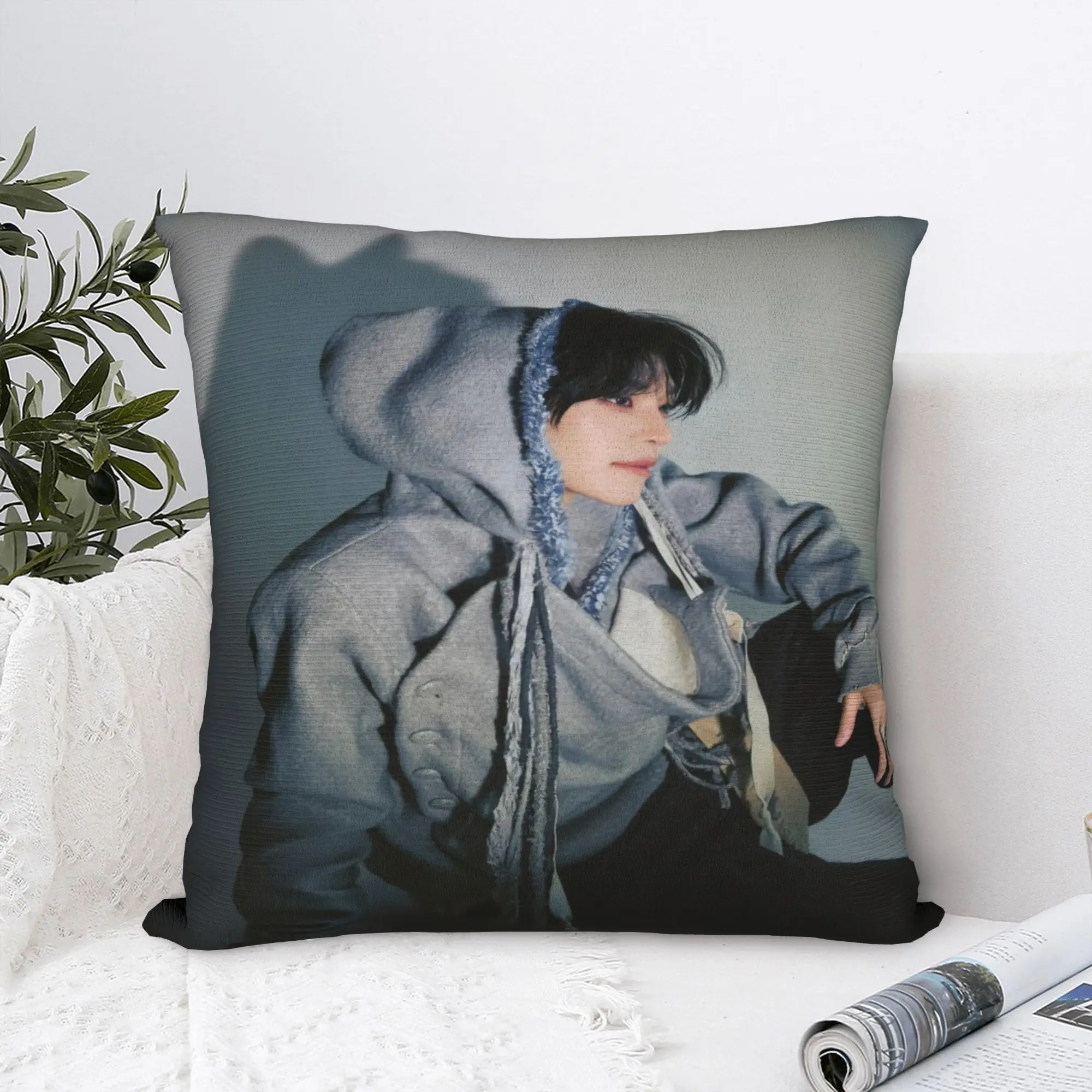 Ald1 Members Pillow Cover  Novelty Pillow Case For Chair Sofa Home Decor Soft Cushion Cover Gift
