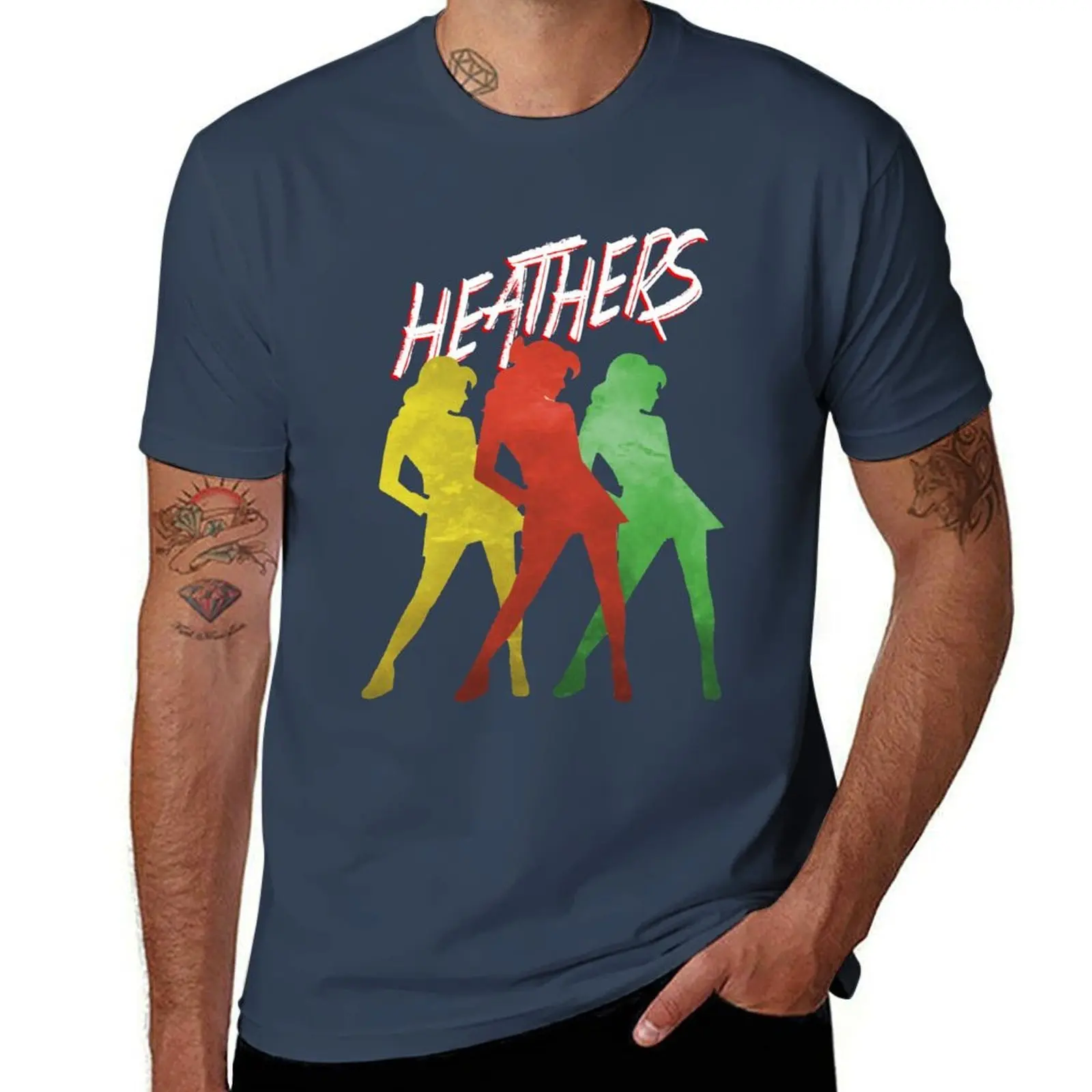 

heathers T-Shirt Gym Wear Breathable Short Sleeve Tee