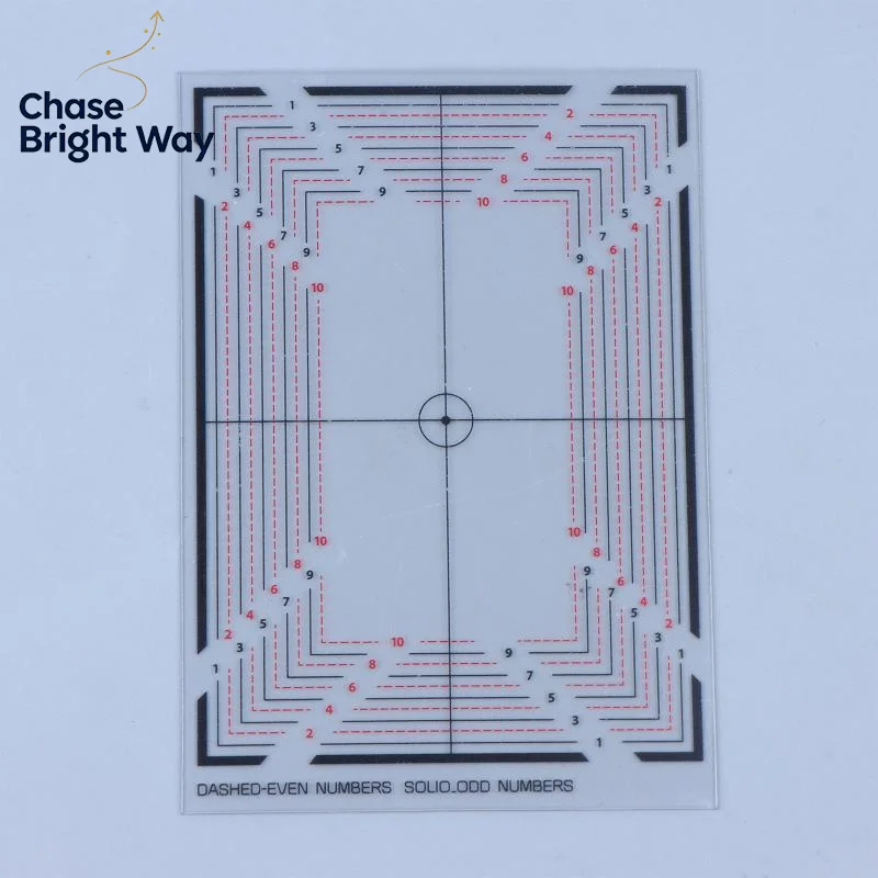 Card Grading Centering Tool User Friendly Professional Trading Card Measuring Tool for Card Collection Hobbyists