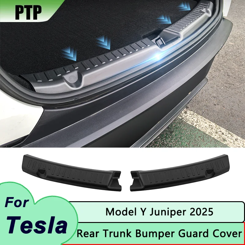 

Tesla Model Y Juniper 2025 Rear Trunk Bumper Guard Cover Trim Anti-Scratch Protection Car Accessory