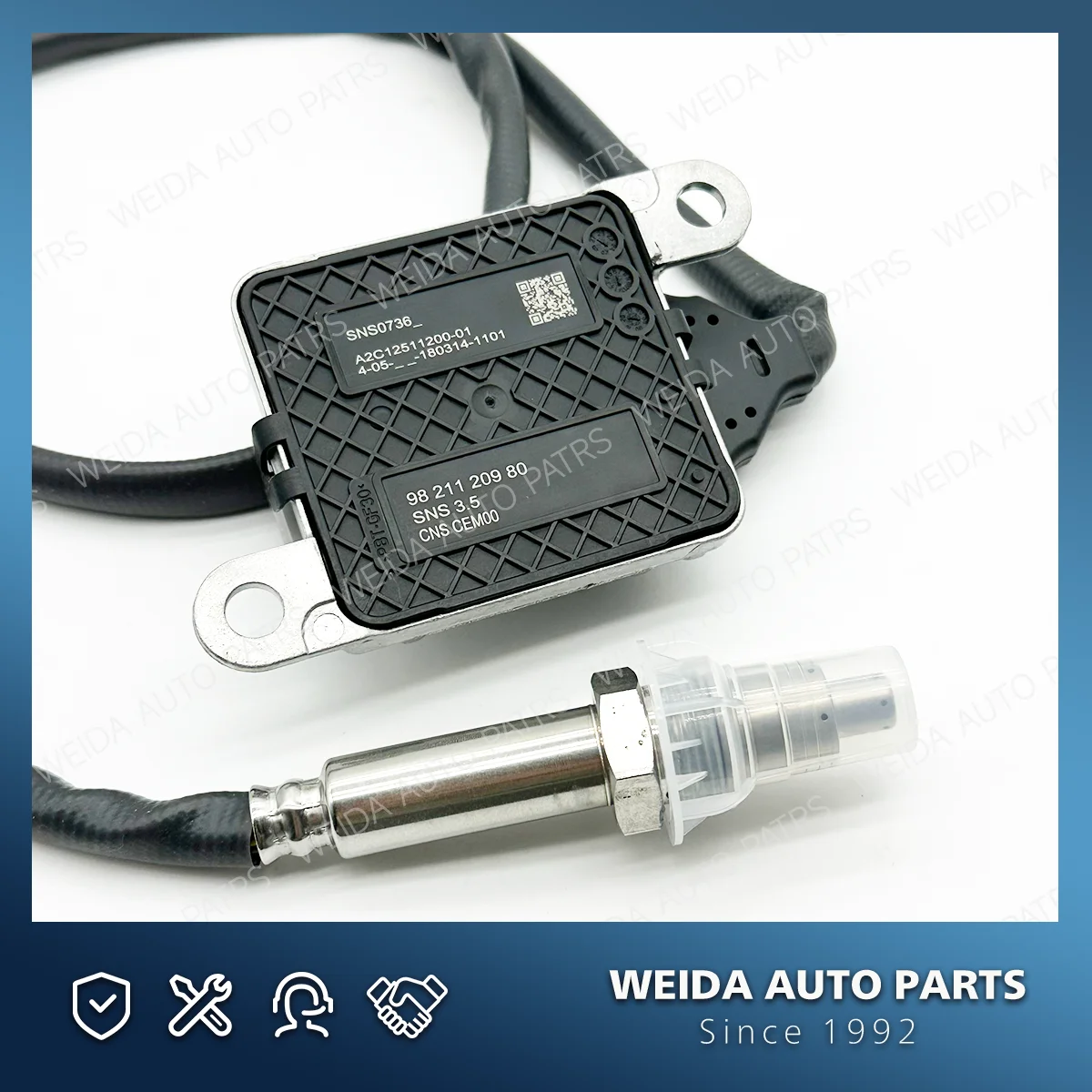 9821120980 A2C12511200  New NOX Sensor Nitrogen Oxide Sens For Citroen C3 C4 5008 Peugeot 208 308 1.6 2.0 HDi BlueHDi Di