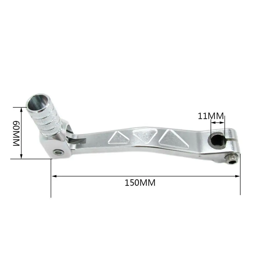 CNC Aluminum Folding Shift Lever Pedal Motorcycle Gearbox Accessory for Honda XR CRF50 70 Dirt Bike SSR Taotao