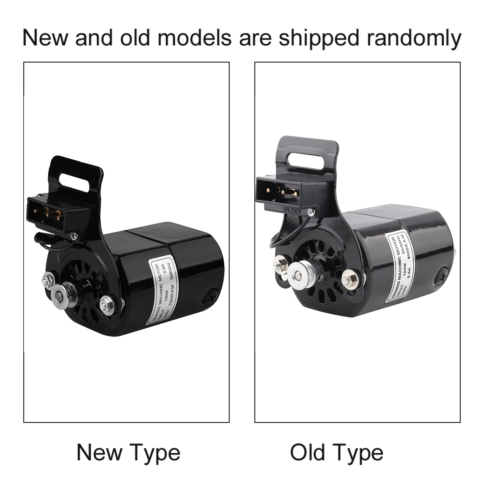 1Pcs 220V 100W Home Sewing Machine Motor 7000 RPM Kbracket 0.5 AMP EU Plug Sewing Motor for Brother #J00360051