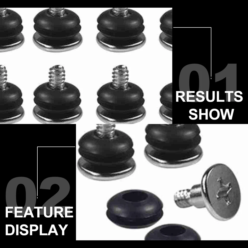 

Hard Drive Screws Rubber Ring Laptop Computer Motherboard Damping Anti Shock Installation Replacement DIY Repair