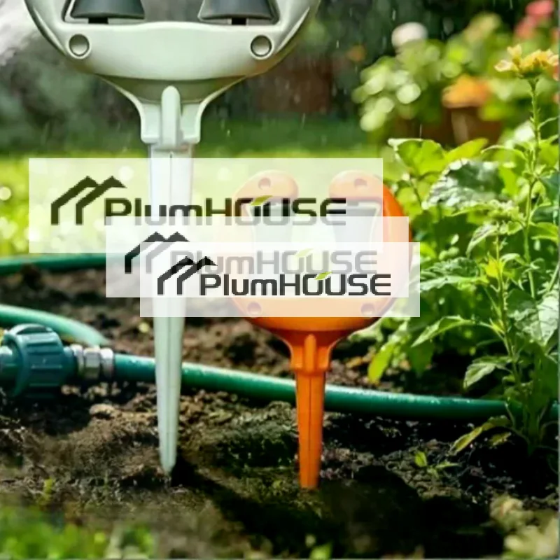 Garden Hose Guide Holder With Smooth Rotating Rollers And Sturdy Spike For Backyard Watering Lawn Garden Care