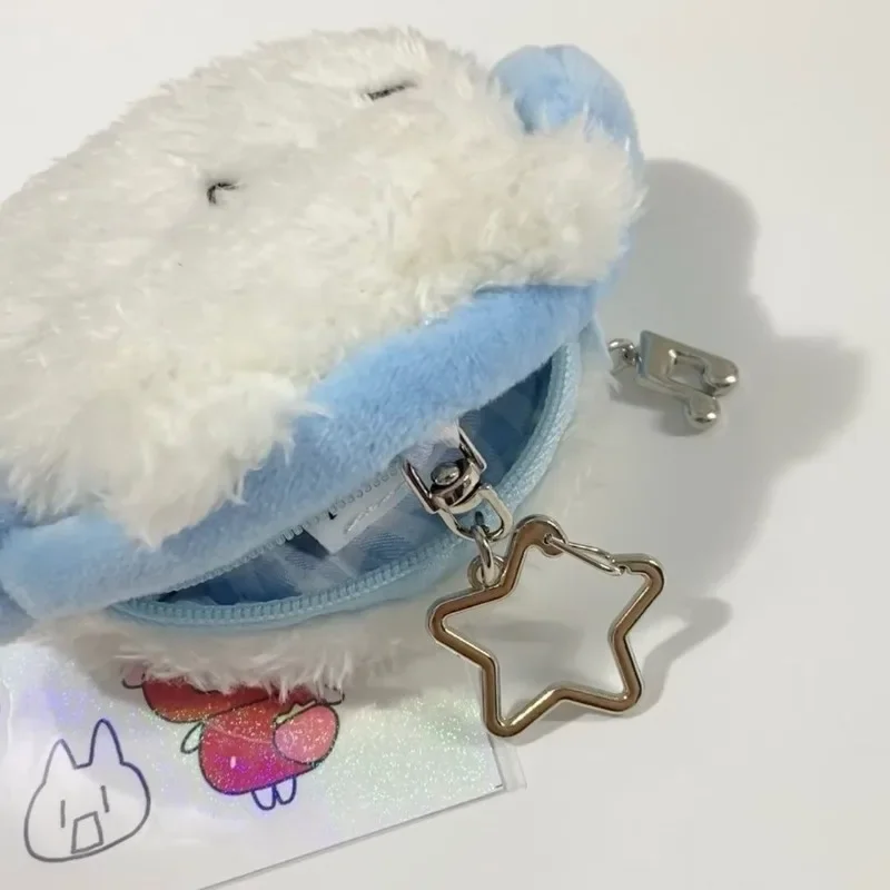 Dompet mewah lucu Xiuya untuk wanita kecil asli desainer Kawaii dompet koin Lolita kartun modis Earphone dompet elegan baru