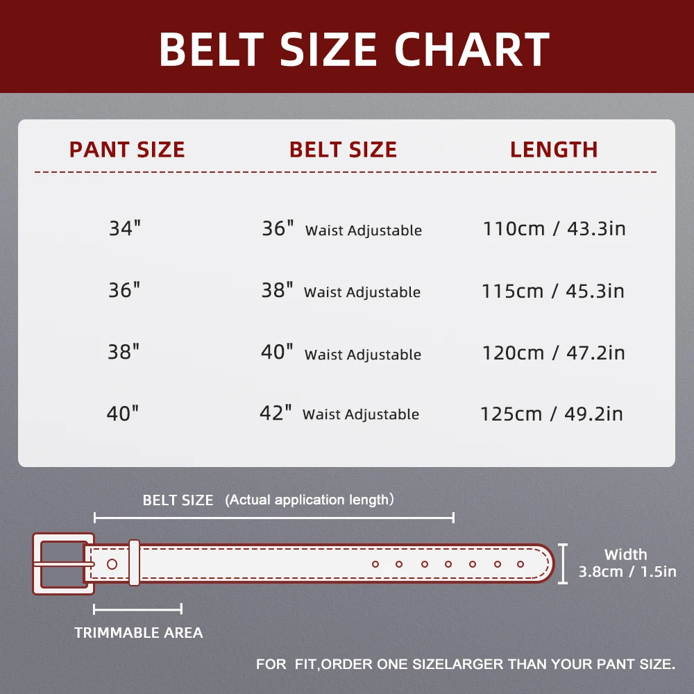 【Con caja de regalo】Cinturón de moda para hombre, estilo clásico mezclado con diseño occidental, perfecto para regalos navideños.