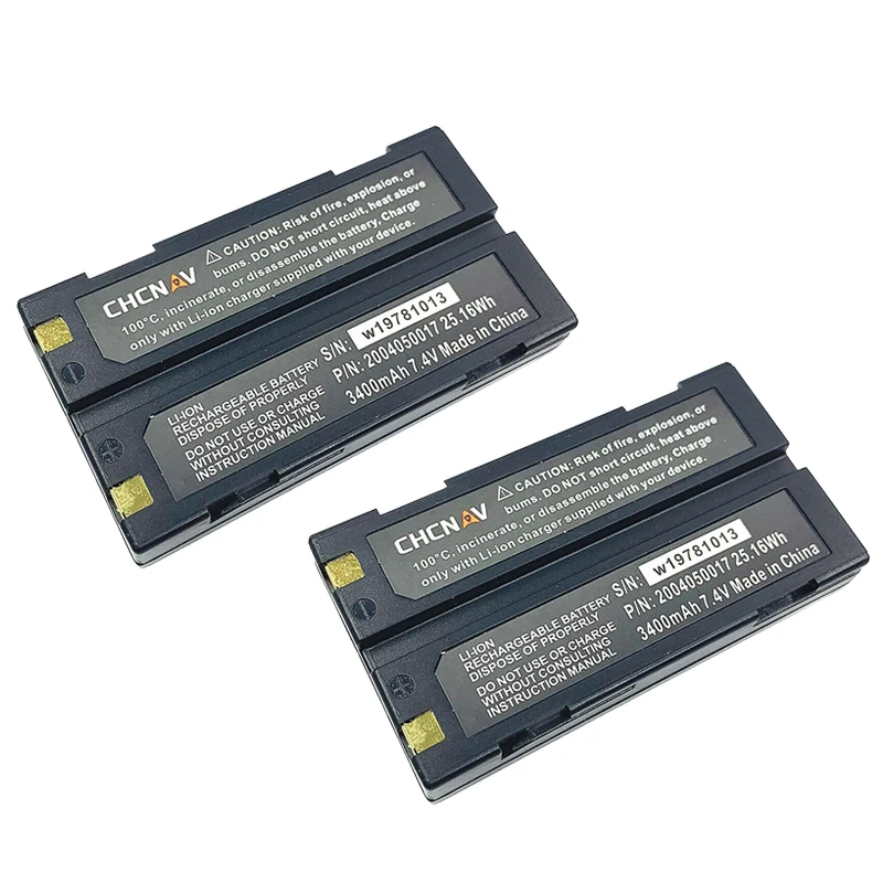 2pcs 3400mAh Battery for CHCNAV CHC X91 GPS Model GPS-RTK 7.4V Battery 2004050017(XB-2)