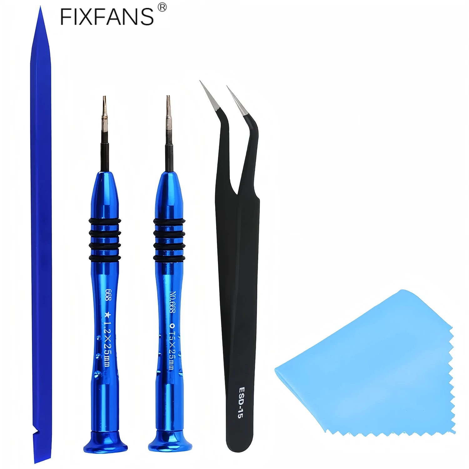 

5Pcs Laptop Repair Tool Kit P5 Pentalobe Screwdriver T5 Screwdriver Set Tweezers Pry Spudger for MacBook Air Pro Retina