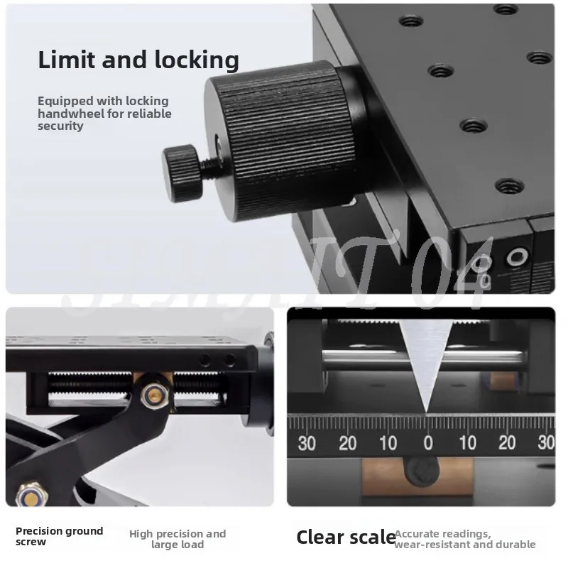 Manual Lift Table Laboratory Scissor Lift Platform Workbench Height Adjustment Positioning Stage