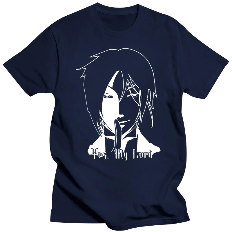 Kuroshitsuji Black Butler T-Shirt Anime Gothic Ciel Tee Custom Printed Tee Shirt