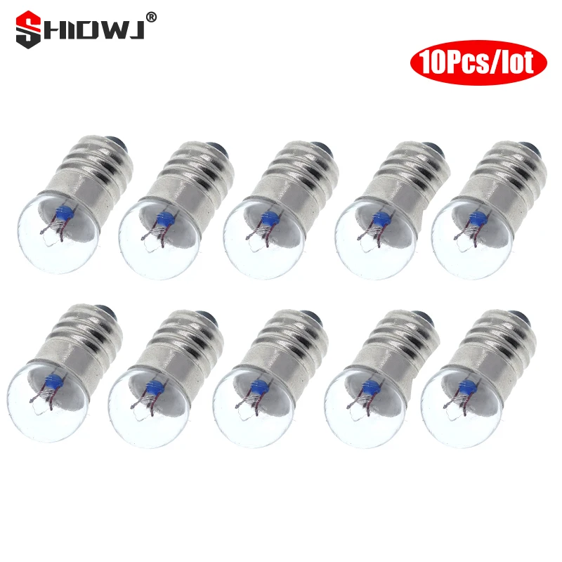 

10PCS Miniature Round 0.3A 1.5V 2.5V Small light cannon for student experiment Small Light Bulbs Beads