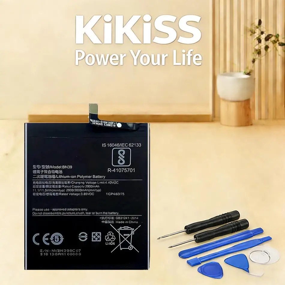 

BN39 Для Xiaomi MI Play 3000 мАч: Долговечная батарея для мобильного телефона