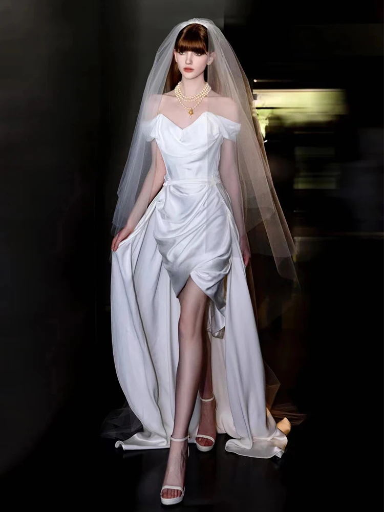 Light Satin Wedding…