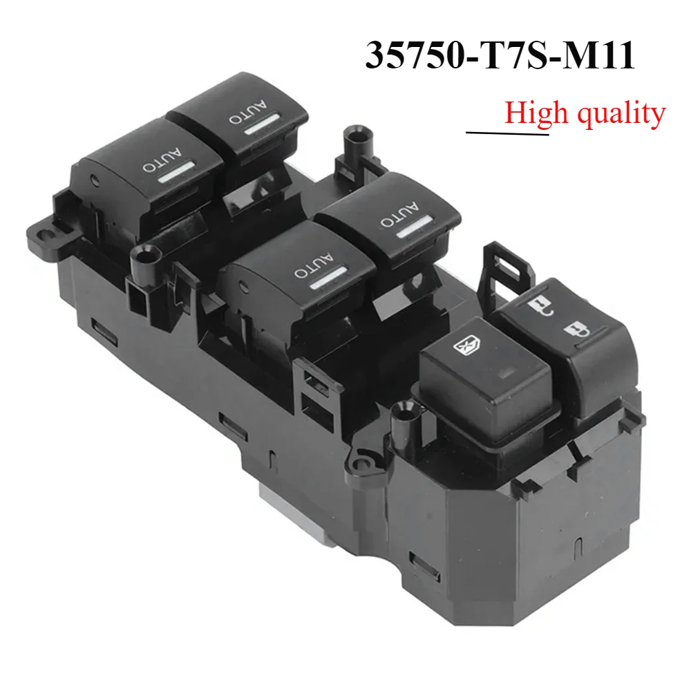 

35750-T7S-M11 33 Pins Car Power Window Master Switch 35750T7SM11 for 2011- 2017