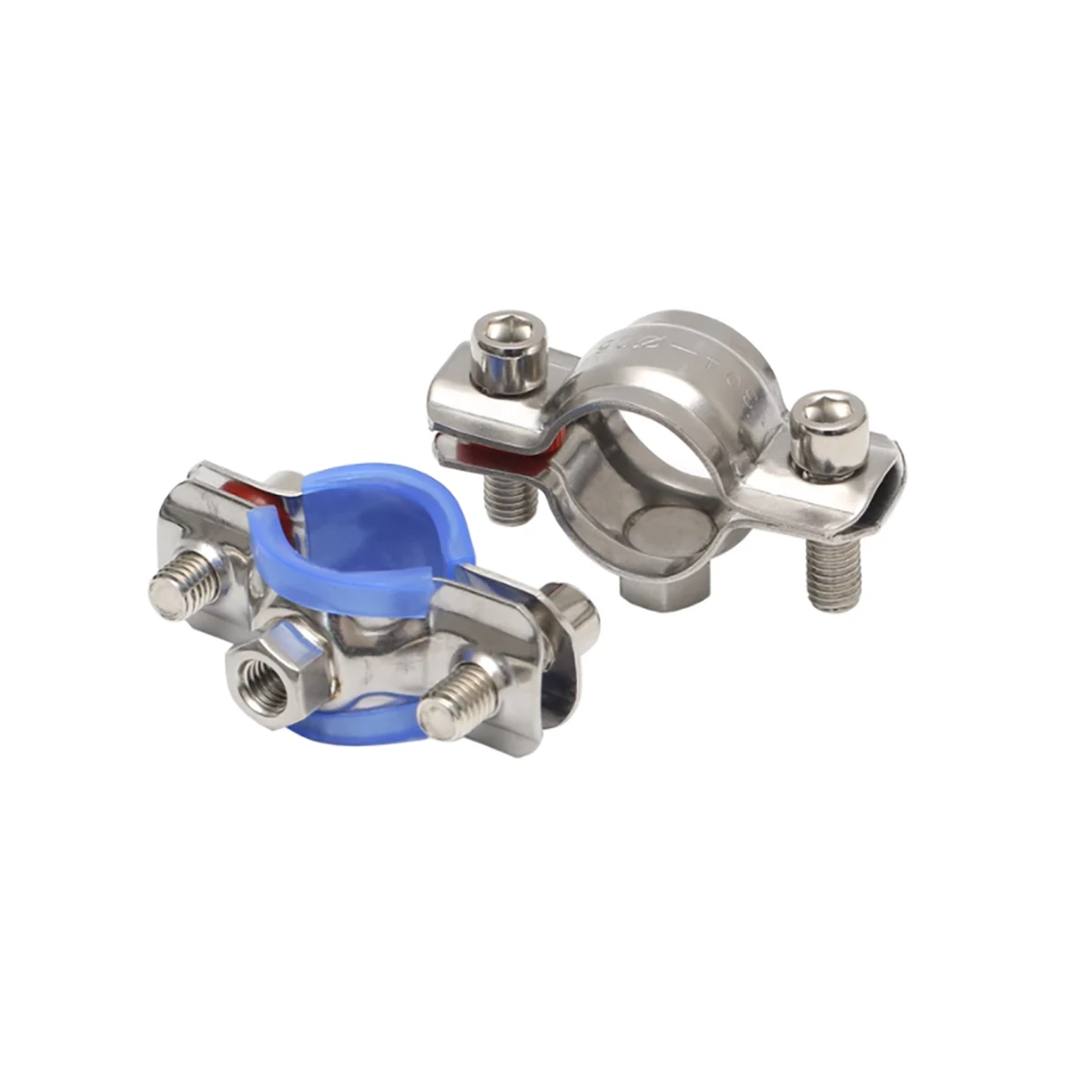 304 Edelstahl feste Rohr halterung Schweiß mutter klemme