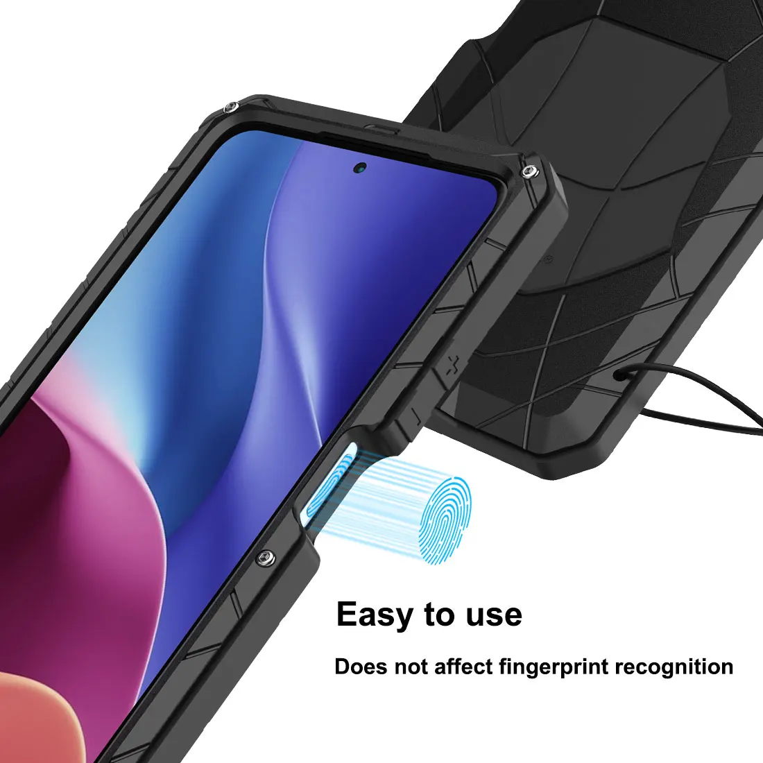 For Xiaomi Redmi K40 Phone Case Hard Aluminum Metal Heavy Duty Protection For Redmi K40 Fashion Cover Funda Phone Accessories